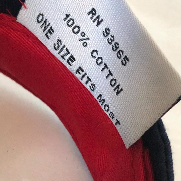 Vintage Michael Waltrip NASCAR Strap Back Blue Visor Sports Hat Chase Authentic - Picture 6 of 7